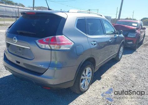 2016 Nissan Rogue S/Sl/Sv z USA, uszkodzony, nr VIN KNMAT2MT7GP714995